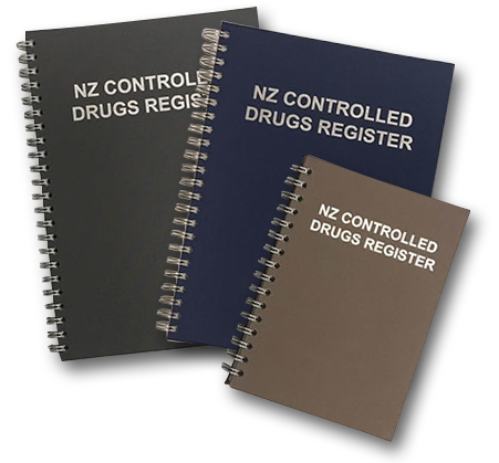 NZ Controlled Drug Register Books